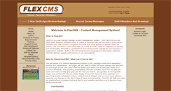Desktop Screenshot of flexcms.com